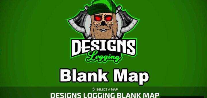 Designs Logging Blank Map