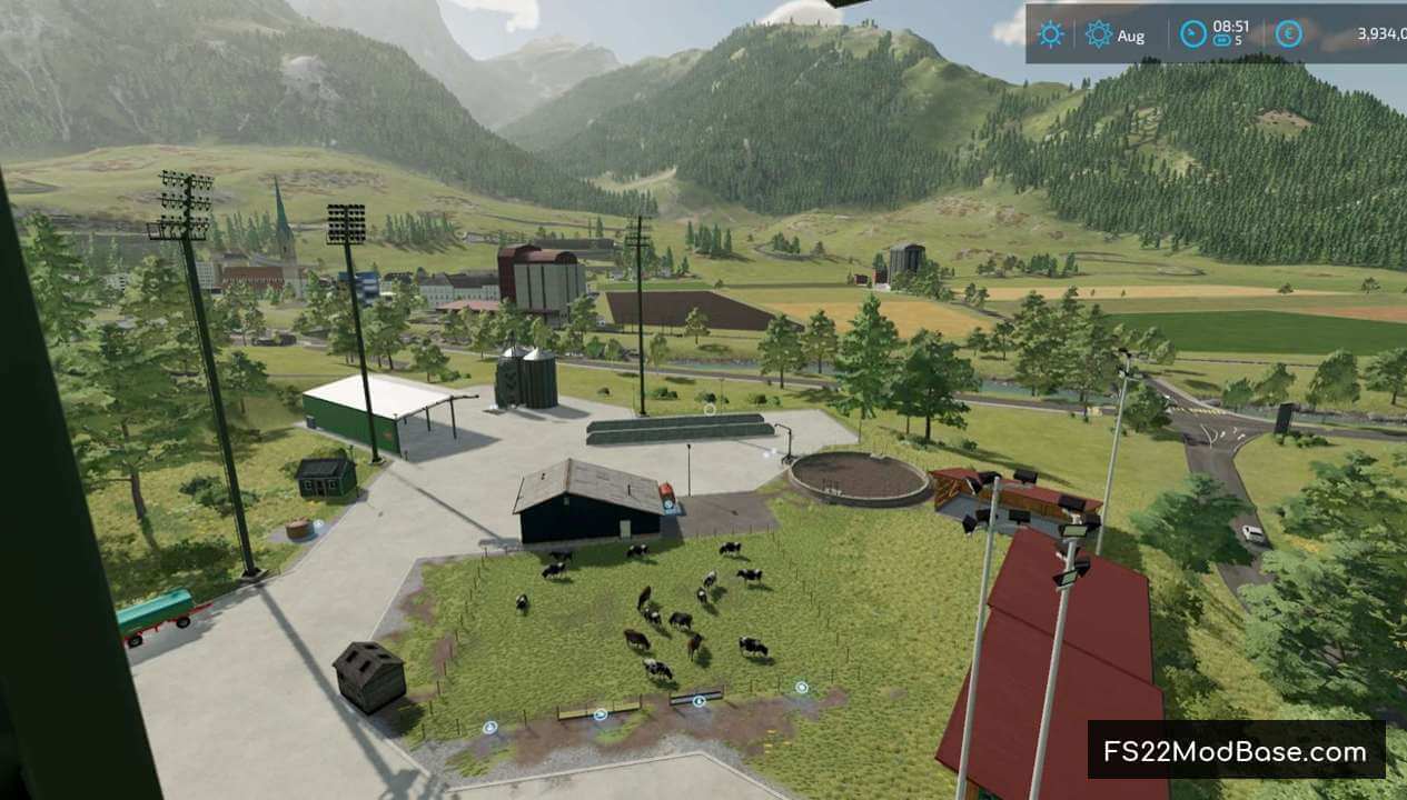 Erlengrad Map Alpine