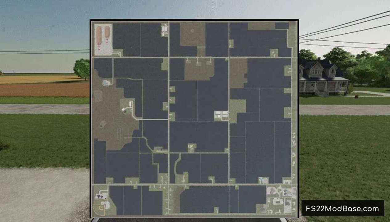 Frankenmuth Farming Map