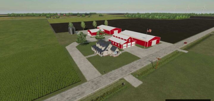 Frankenmuth Farming Map