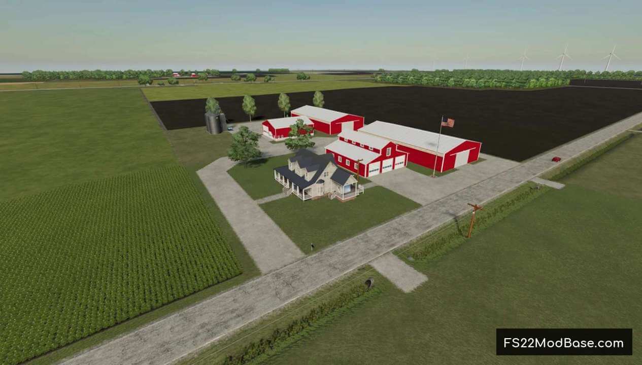 Frankenmuth Farming Map