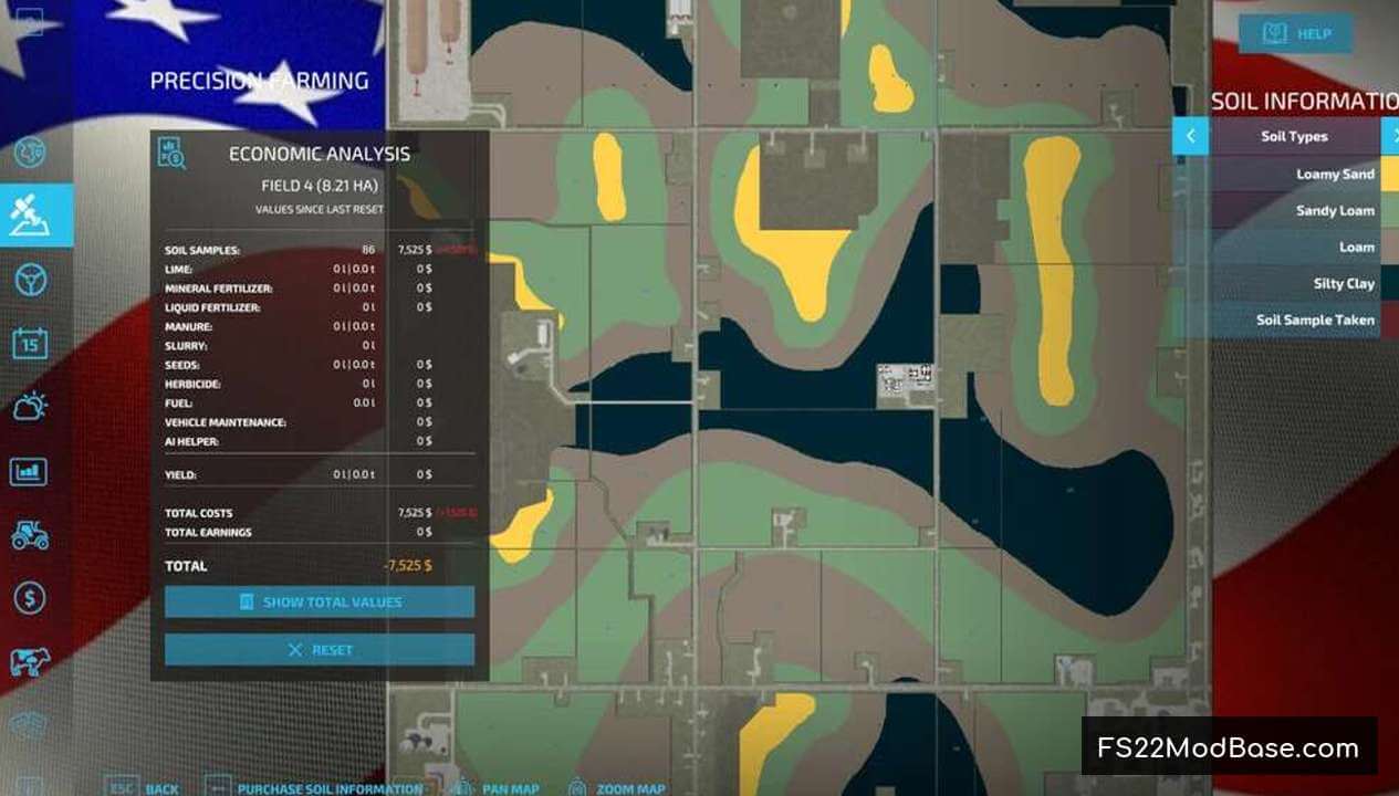Frankenmuth Farming Map