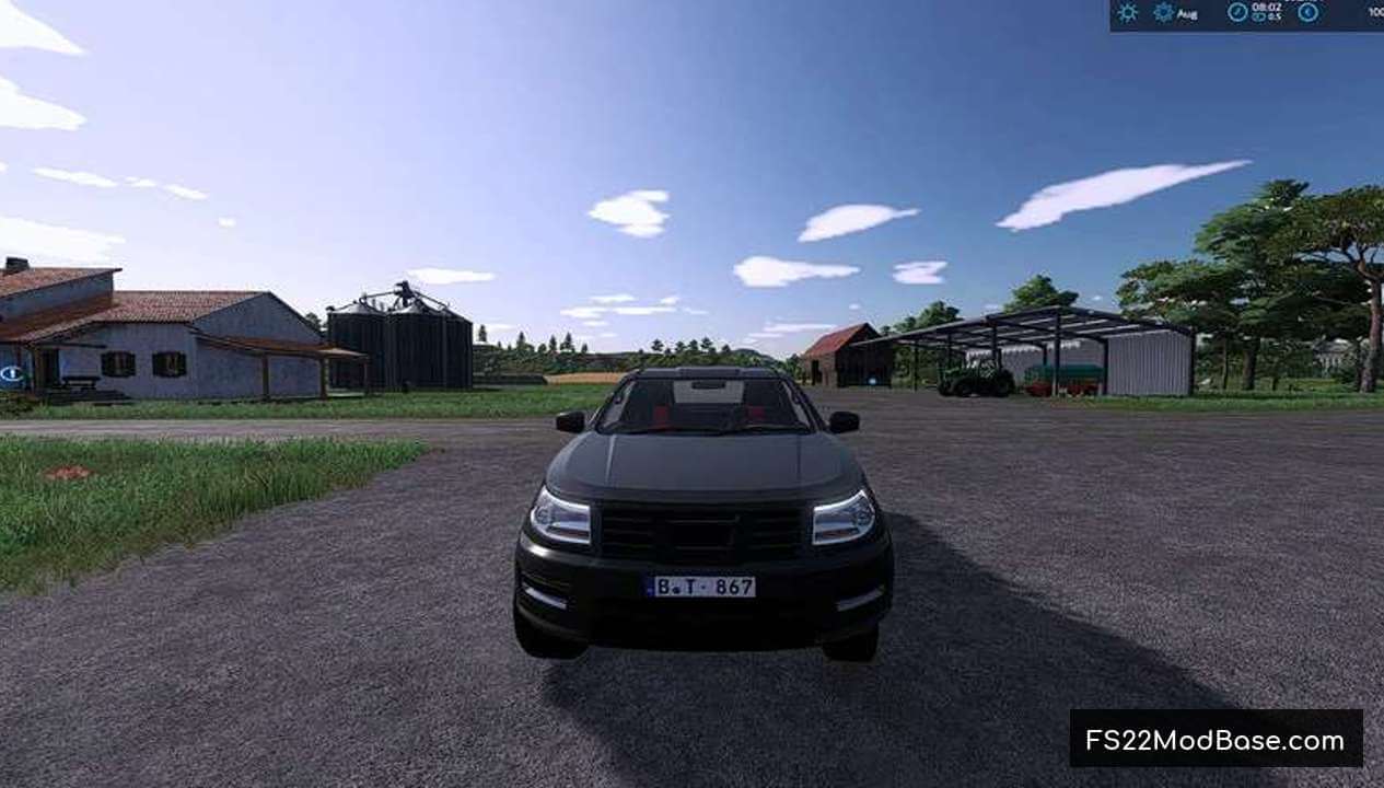 Haut Beyleron with Licence Plate DE