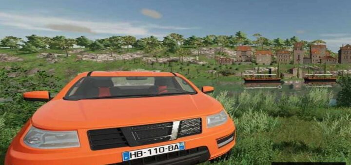 Haut-Beyleron with Licence Plate EU-FR