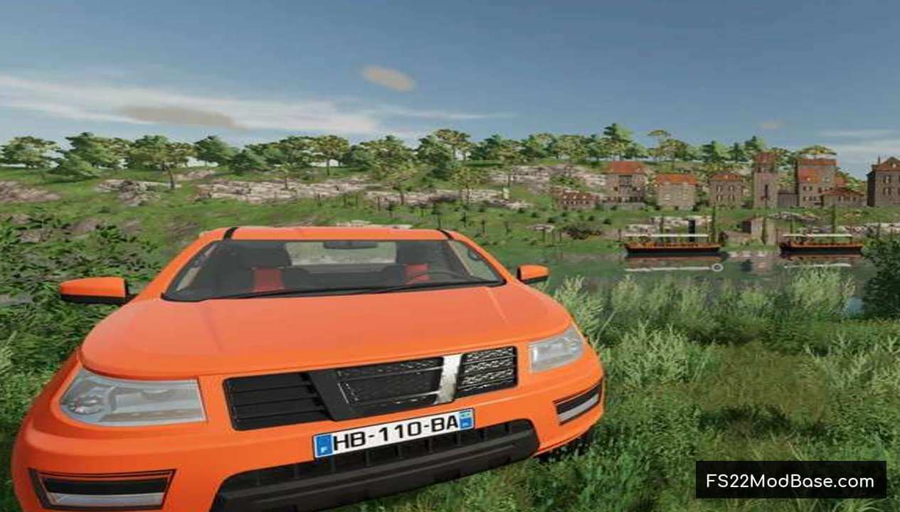 Haut-Beyleron with Licence Plate EU-FR