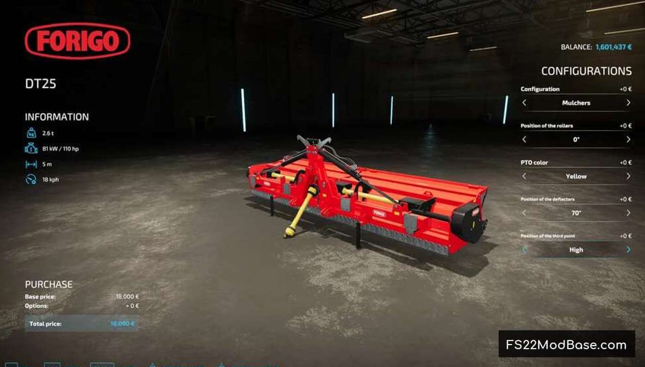 Forigo DT25