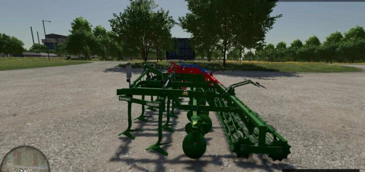 Cultivator with plow function