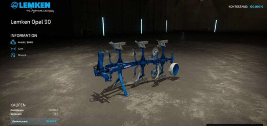 Lemken Opal 90
