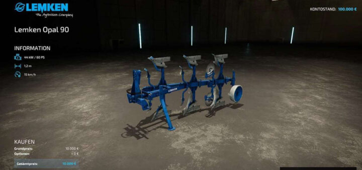 Lemken Opal 90