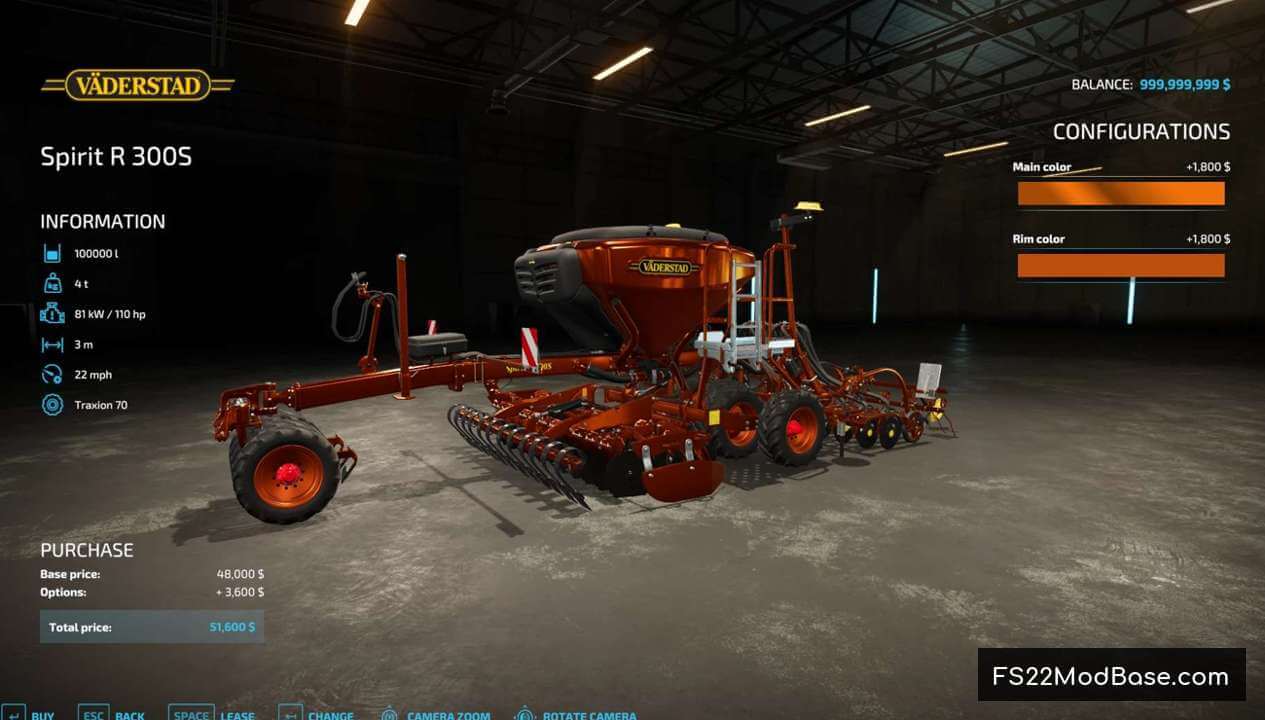 Eagle355th Vaderstad Spirit R300S