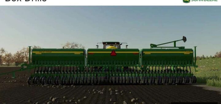 John Deere 455 Seeder