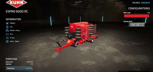 Kuhn Espro 6000RC
