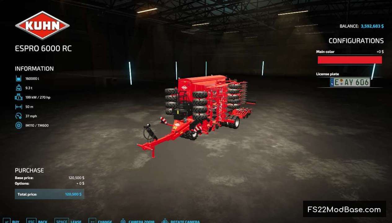 Kuhn Espro 6000RC
