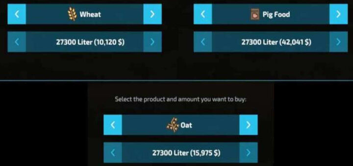 Animal Feed Purchasing Silo
