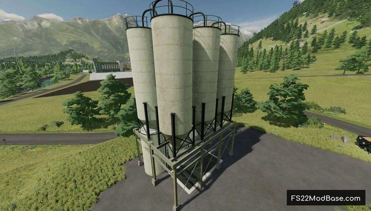 Large Multifruit Grain Silo