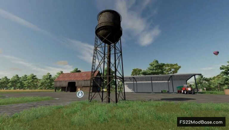 Old Water Tower - Farming Simulator 22 Mod | LS22 Mod | FS22 Mod