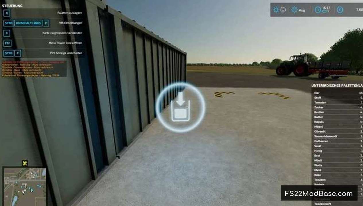 Underground Pallet Storage