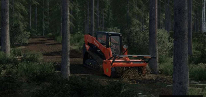 Skid-Steer Forestry Mulcher