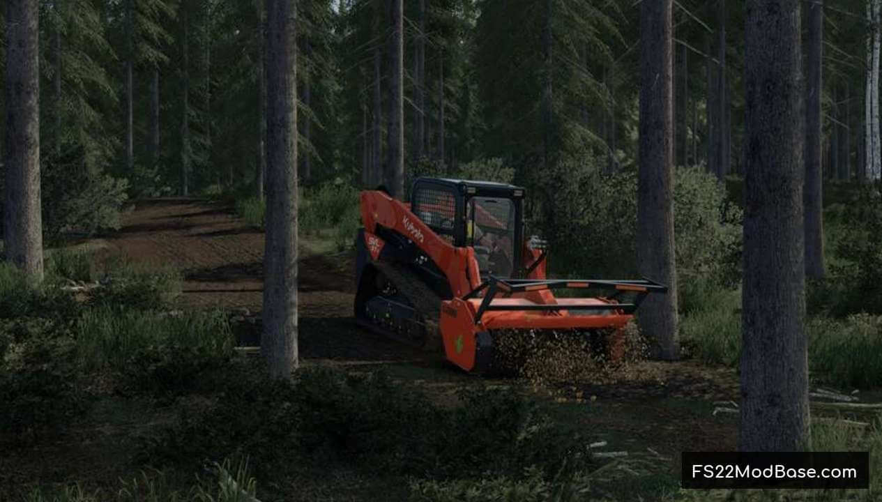 Skid-Steer Forestry Mulcher