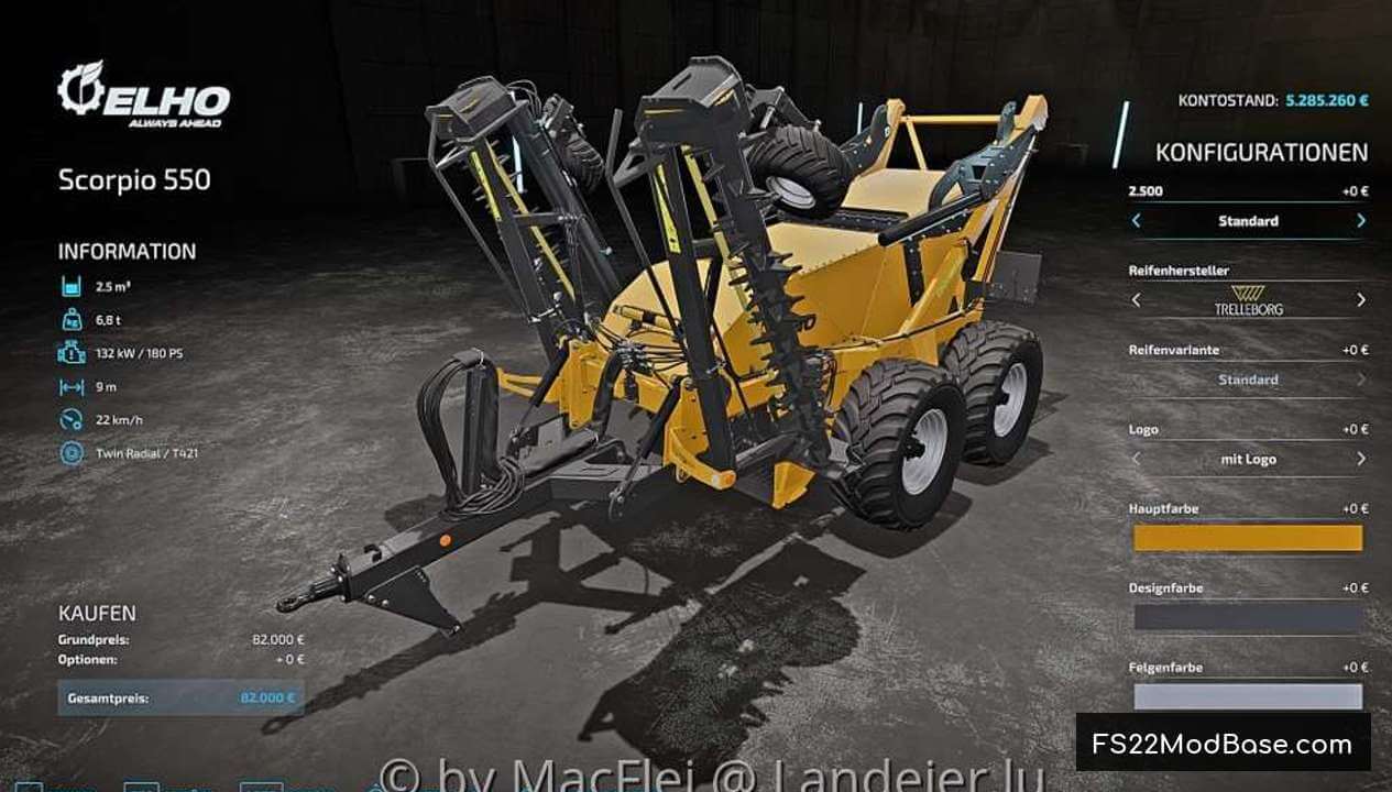 Ehlo Scorpio 550