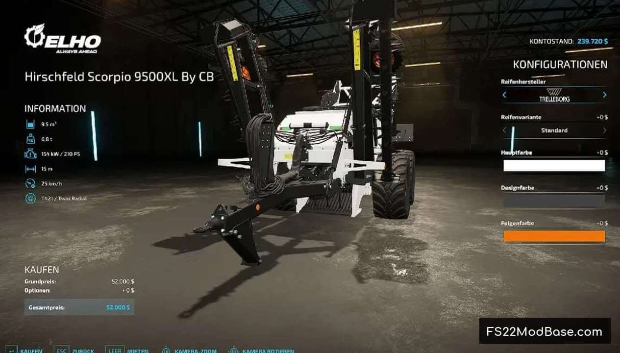 Hirschfeld Scorpio 9500XL CB