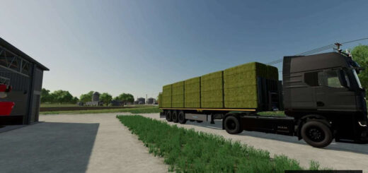 Krone Flatbed Trailer