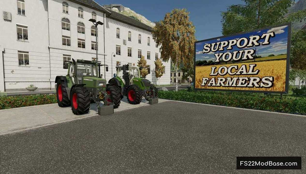 Fendt Weight 870Kg
