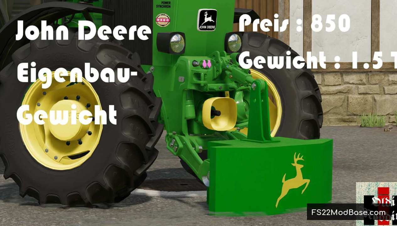 John Deere Gewicht