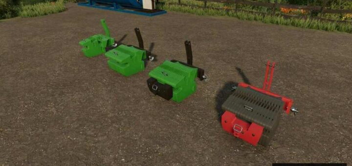 John Deere Slice Weight