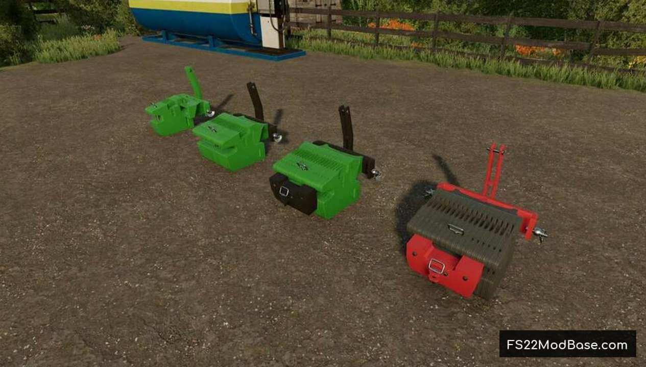 John Deere Slice Weight