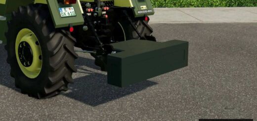 Selfmade 750kg Rear Weight