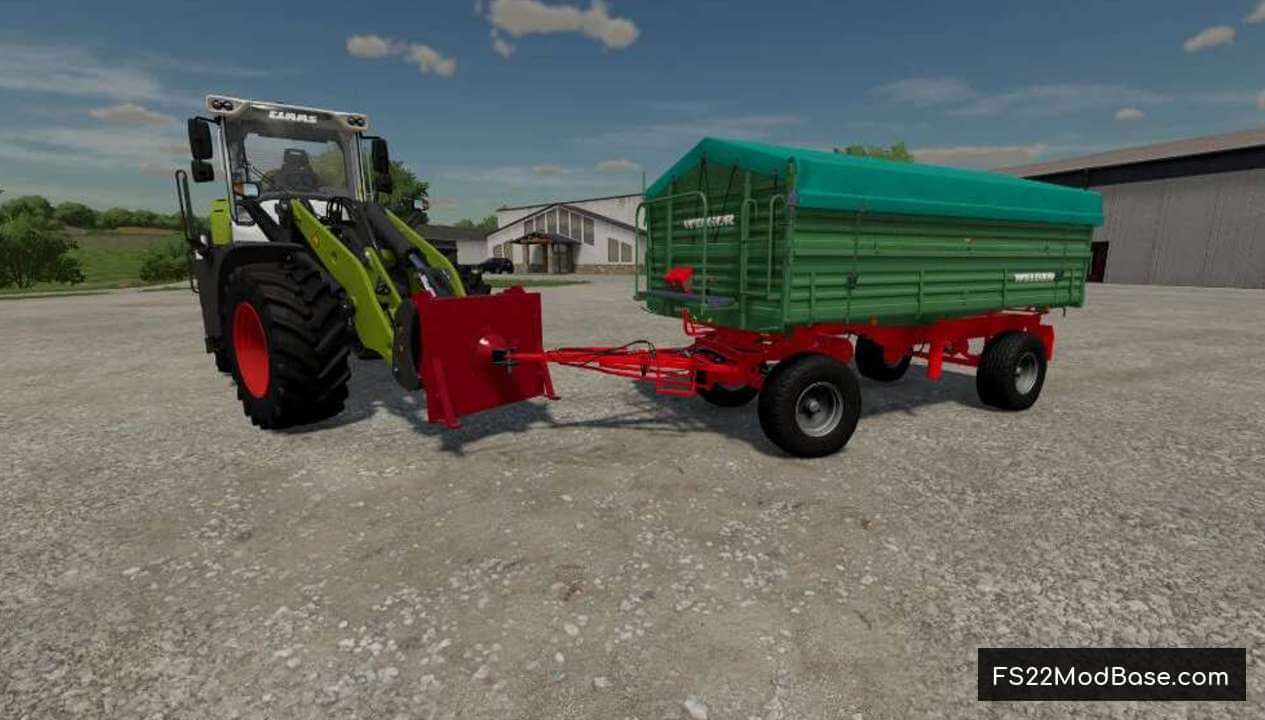Trailer Adapter For Wheel Loaders
