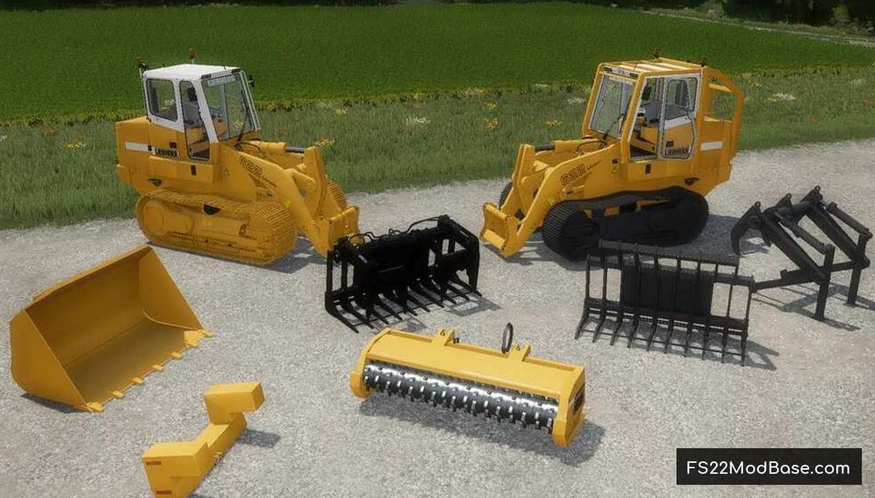 Crawler Loader LIEBHERR 622 Pack