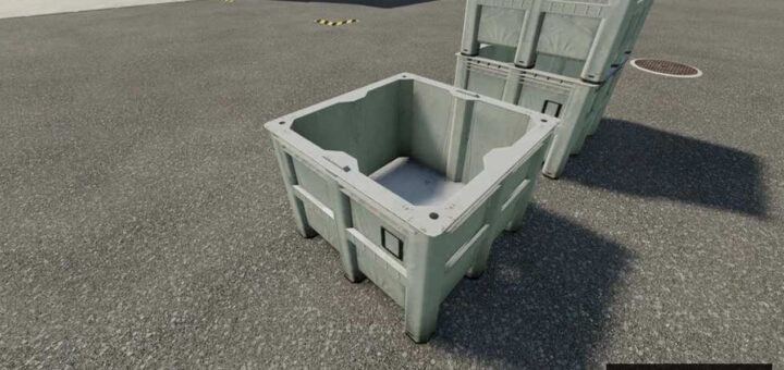 Befullbare Plastikkiste