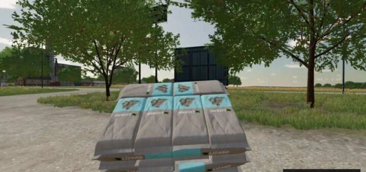 Liftable Pallet With Stones